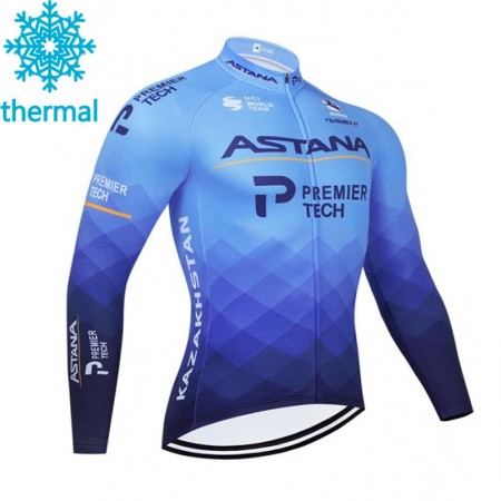 Cykeltrøje Vinter 2021 Astana-Premier Tech N001